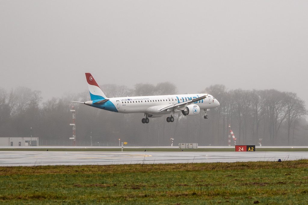 Luxembourg > Luxair > Embraer 195-E2