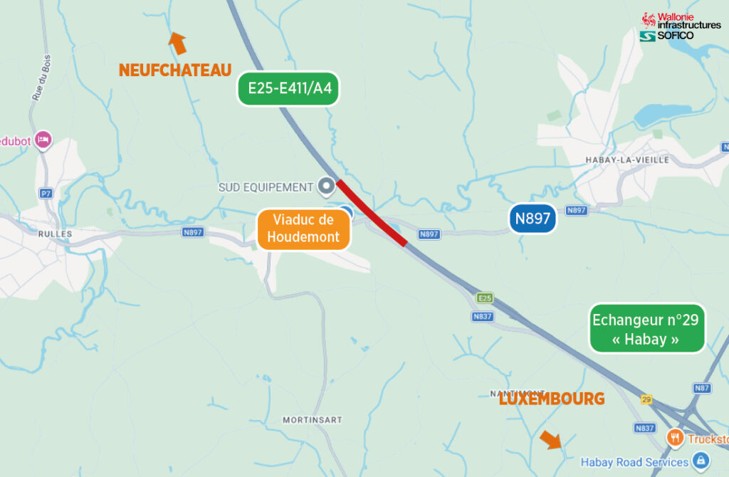 Houdemont > E411 > Travaux