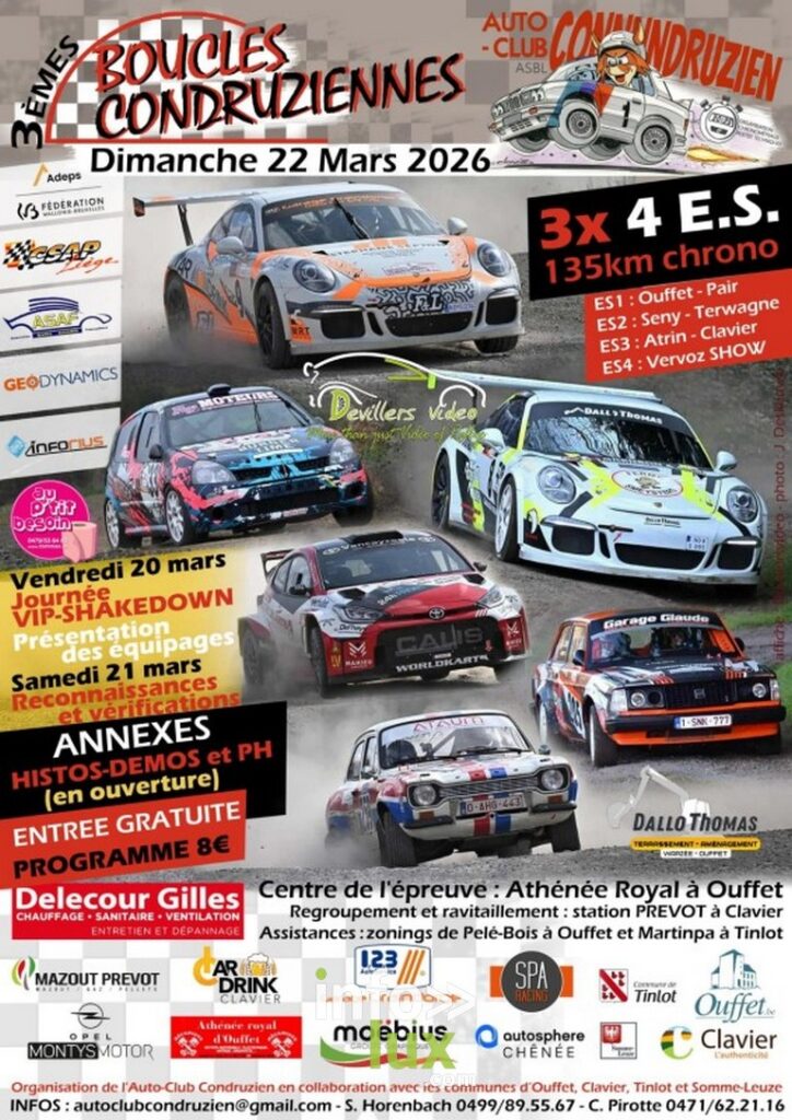 Ouffet > Rallye > Boucles Condruziennes