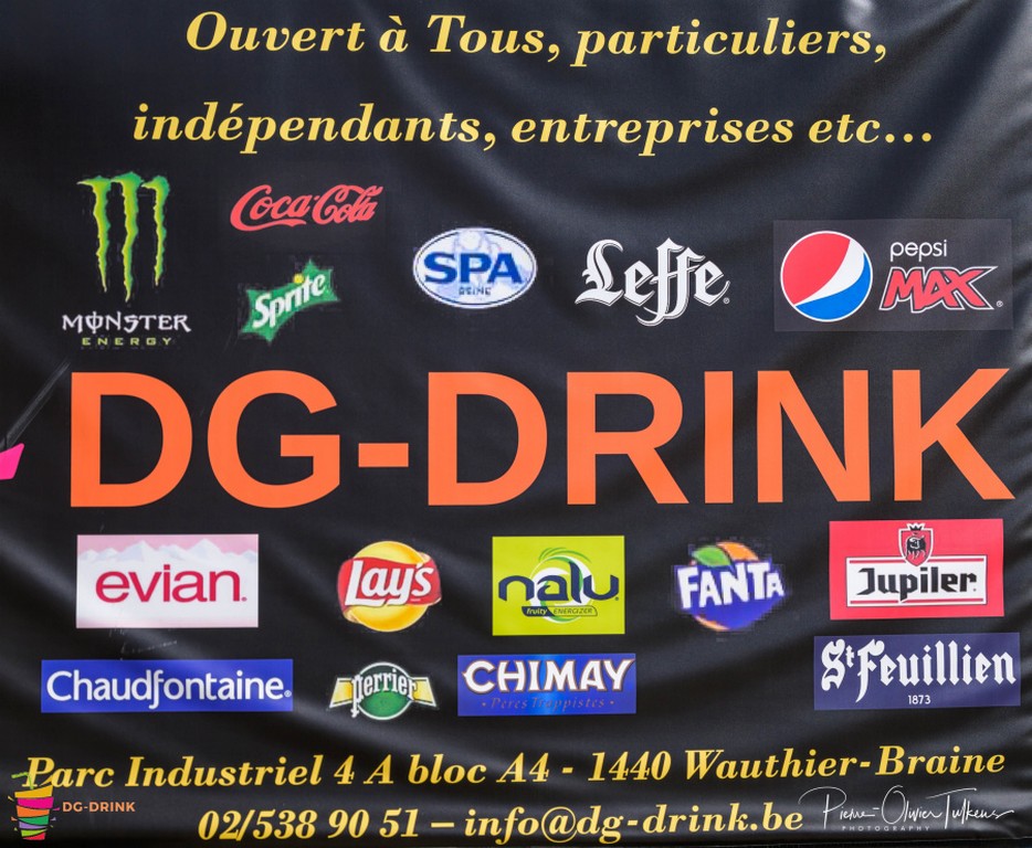 Gamme complète boissons DG Drink Brabant Wallon — softs jus vins bulles spiritueux