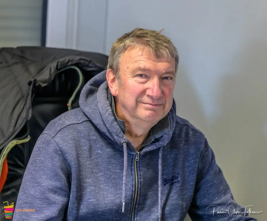 Didier Goudelouf gérant DG Drink Braine-le-Château Wauthier-Braine livraison boissons particuliers Brabant wallon