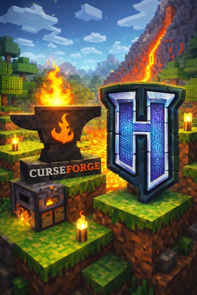 Gaming > Actualités > Hytale x CurseForge