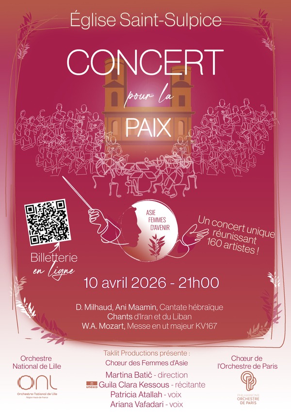 Paris > Concert exceptionnel pour la Paix