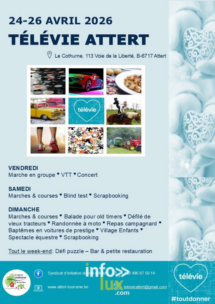 Attert > Evénement > Télévie 2026
