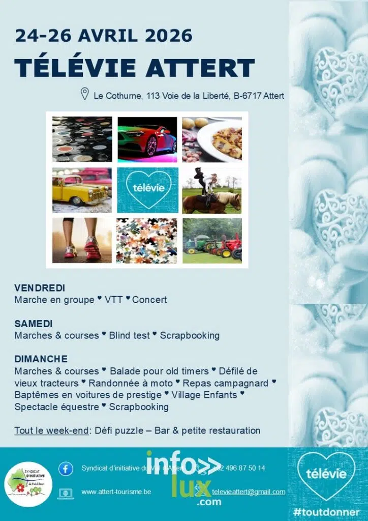 Attert > Evénement > Télévie 2026