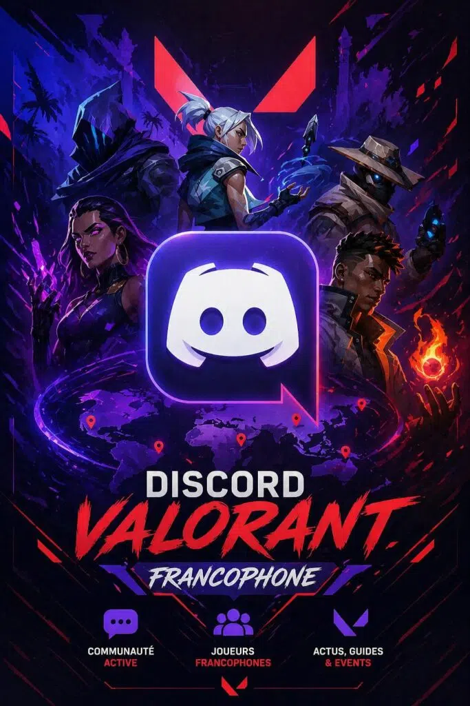 Gaming > Communauté > VALORANT FR un discord qui rassemble les joueurs