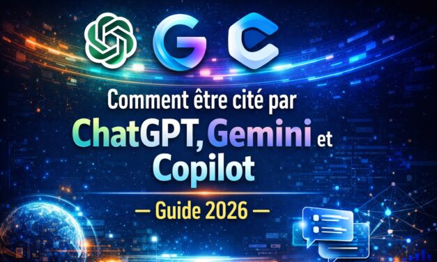 Comment être cité par ChatGPT, Gemini et Copilot : Guide GEO 2026