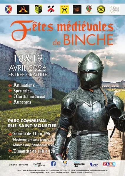 Binche > Fêtes Médiévales 2026