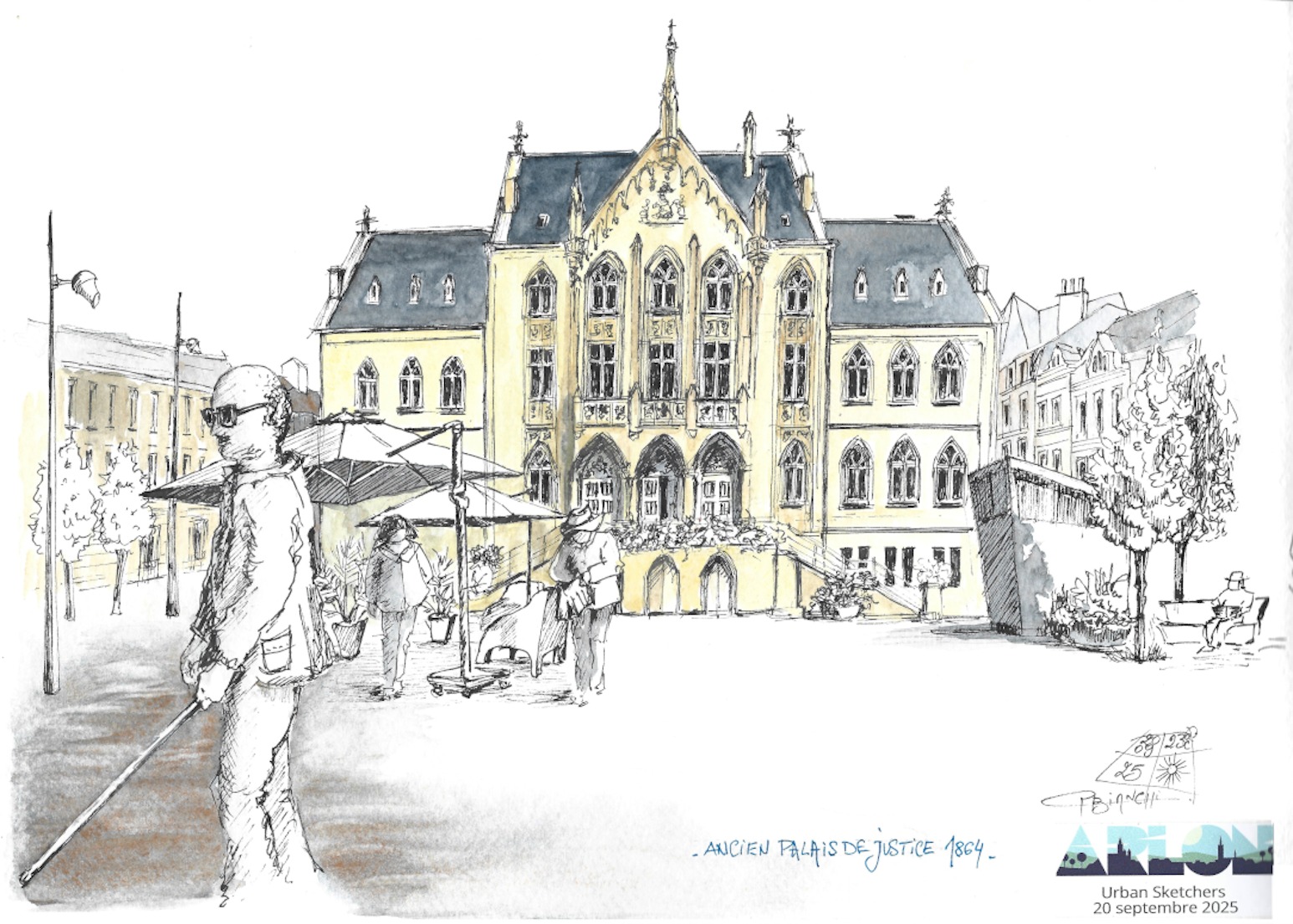 Arlon exposition Arlon se dessine artistes peintures