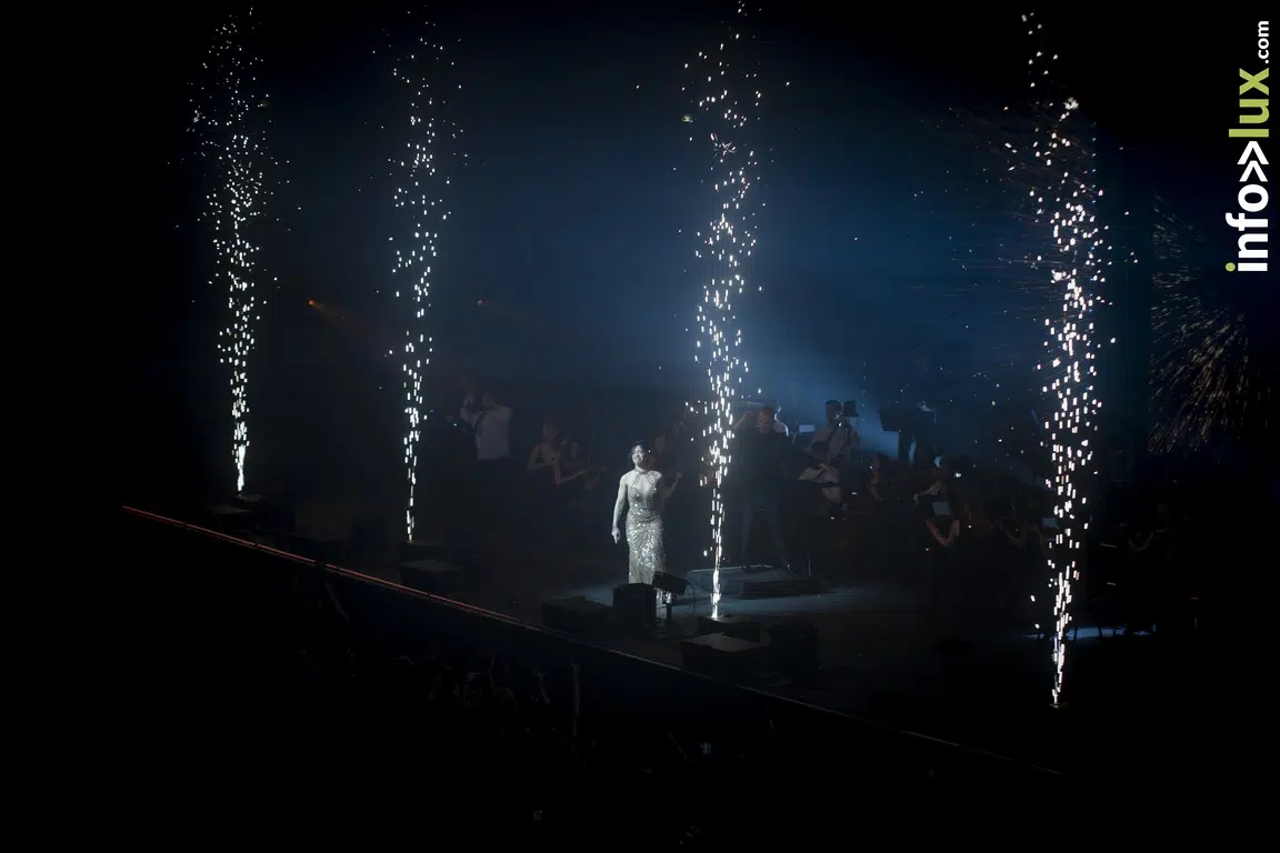 Concert Electro Symphony à Metz — ambiance lumineuse