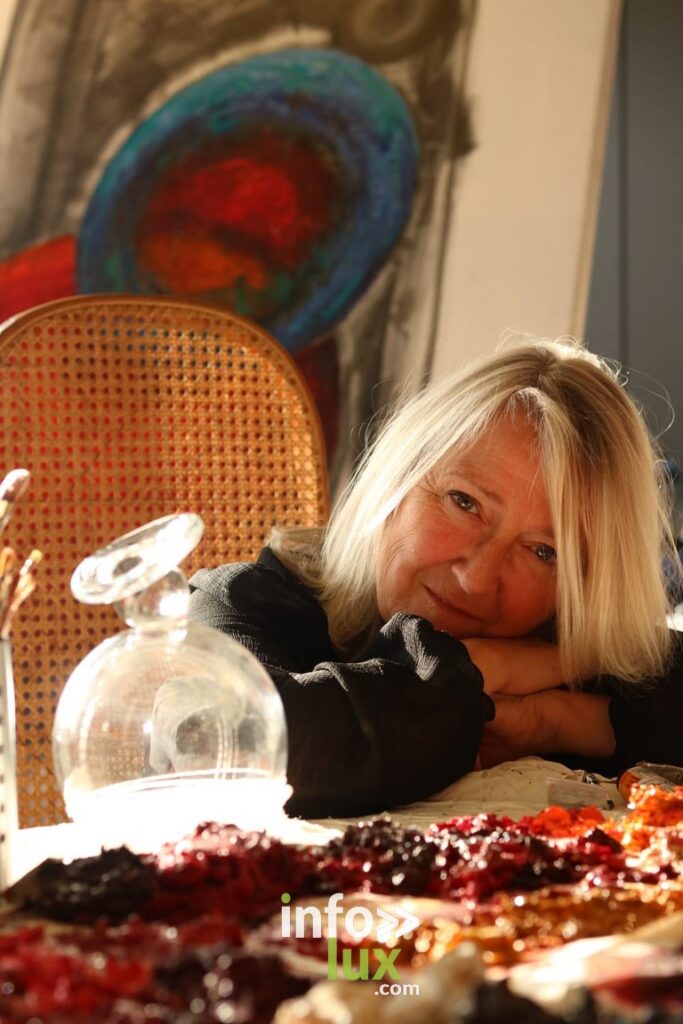 Bernadette Trikki à la Space Art Gallery de Redu