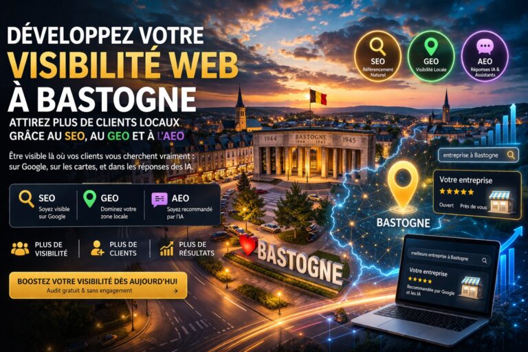 Référencement local à Bastogne et en Ardenne : SEO, GEO & AEO | info-lux.com