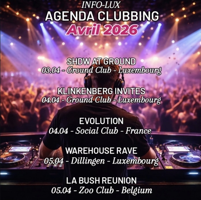 AGENDA CLUBBING AVRIL 2026 (1/1)