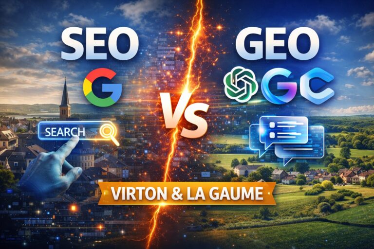 SEO GEO AEO Virton et Gaume : référencement complet