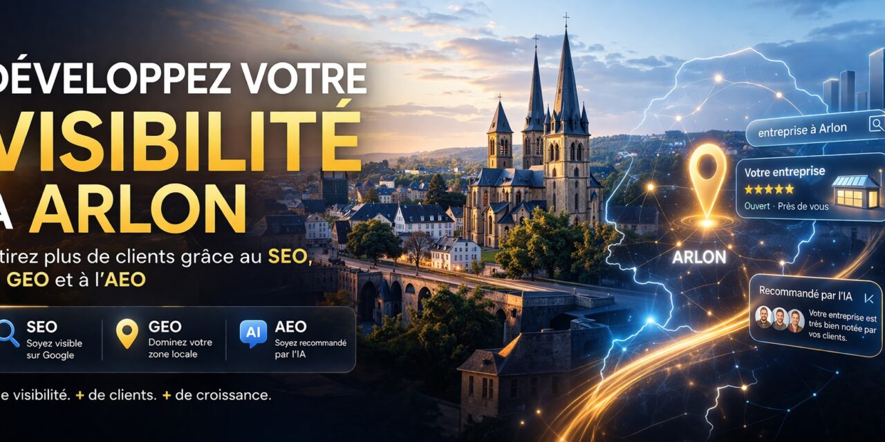 Visibilité web à Arlon : passez en tête de Google et des IA avec info-lux.com