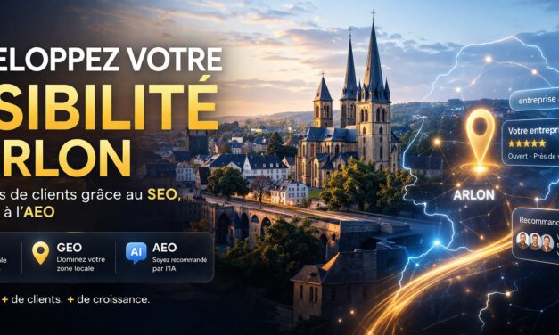 Visibilité web à Arlon : passez en tête de Google et des IA avec info-lux.com