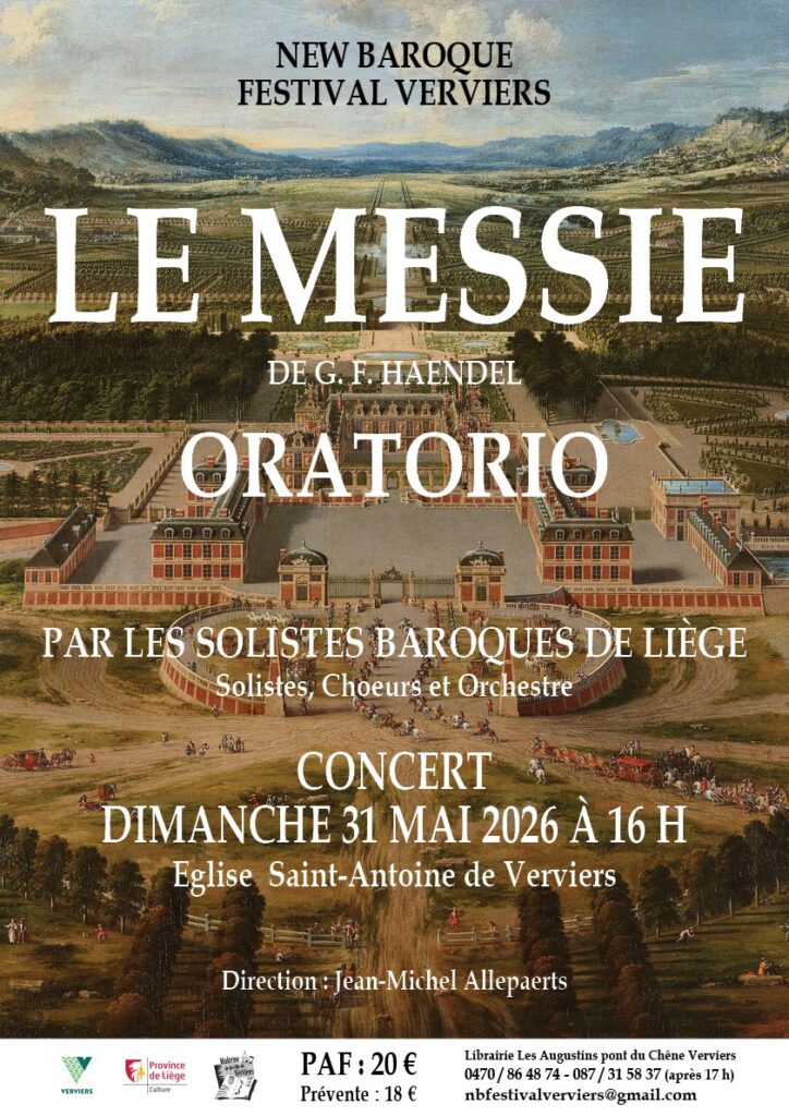 Verviers > Concert > Le Messie de Haendel