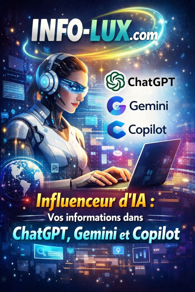 influenceur d’IA : ChatGPT, Gemini, Copilot, Wallonie