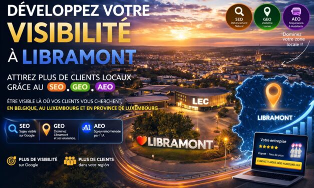 SEO GEO AEO Libramont : référencement complet en Haute-Ardenne | info-lux.com