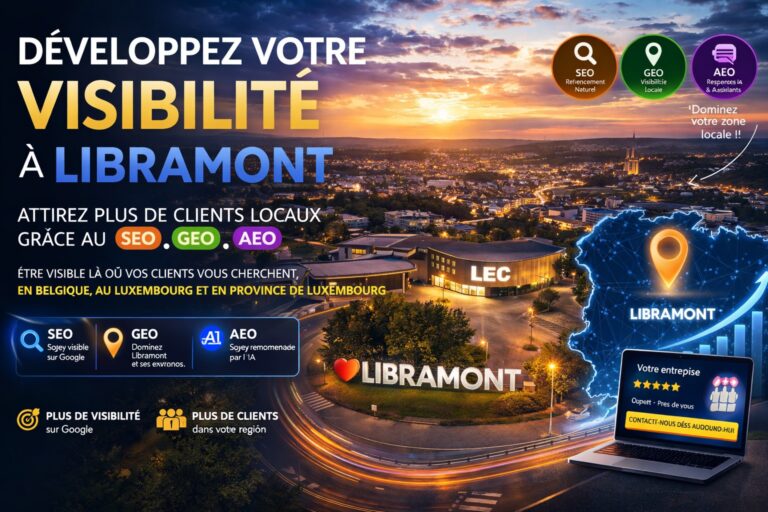 SEO GEO AEO Libramont : référencement complet en Haute-Ardenne | info-lux.com