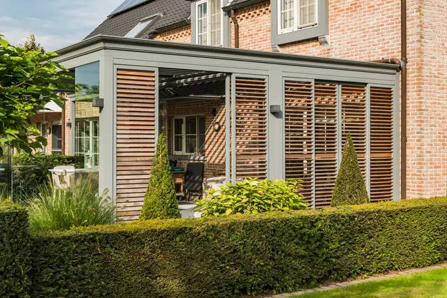 Pergola Algarve Renson residence Grand-Duche - WB Outdoor Concept Habay