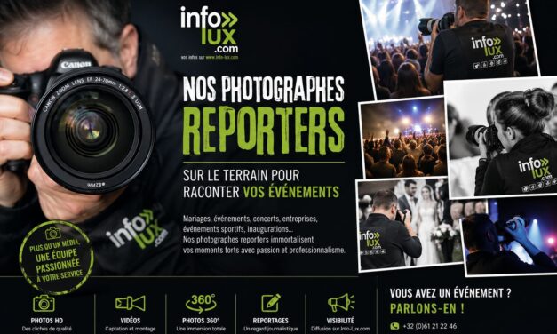 Photographes Grande Region : les photographes Info-Lux en Belgique, France et Luxembourg