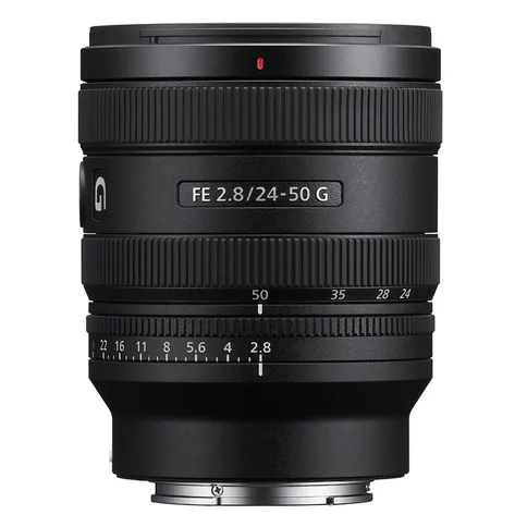 Sony FE 24-50mm f2.8 G zoom standard compact monture E pour Sony A7C A7CR FX3 disponible chez Photo Good Deal Luxembourg