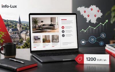 Page Sponsor 1 200 €/an + articles Sponsor 220 € sur info-lux.com