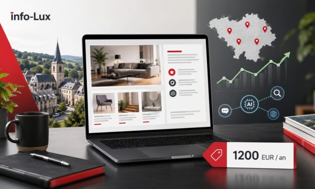 Page Sponsor 1200 EUR/an + articles Sponsor 220 EUR sur info-lux.com