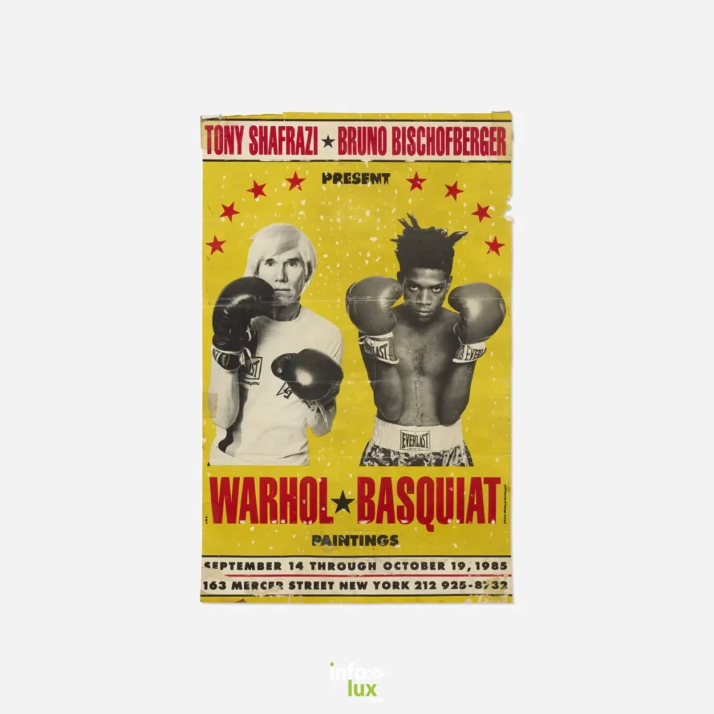Inspiration Warhol Basquiat affiche Bigflo et Oli 2026