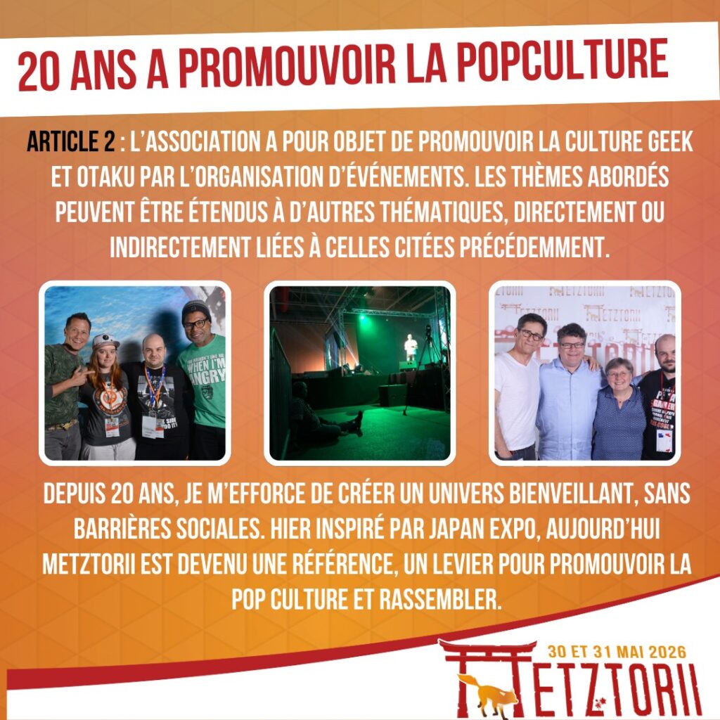 METZ > METZTORII > CONVENTION > POP CULTURE 