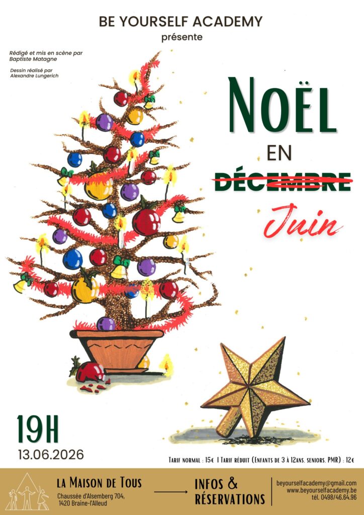 Braine-l’Alleud > Spectacle > Be Yourself Academy