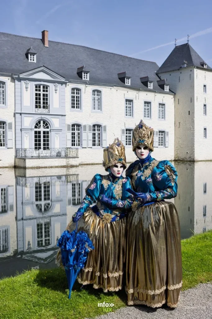 Annevoie > Les costumés de Venise en photos