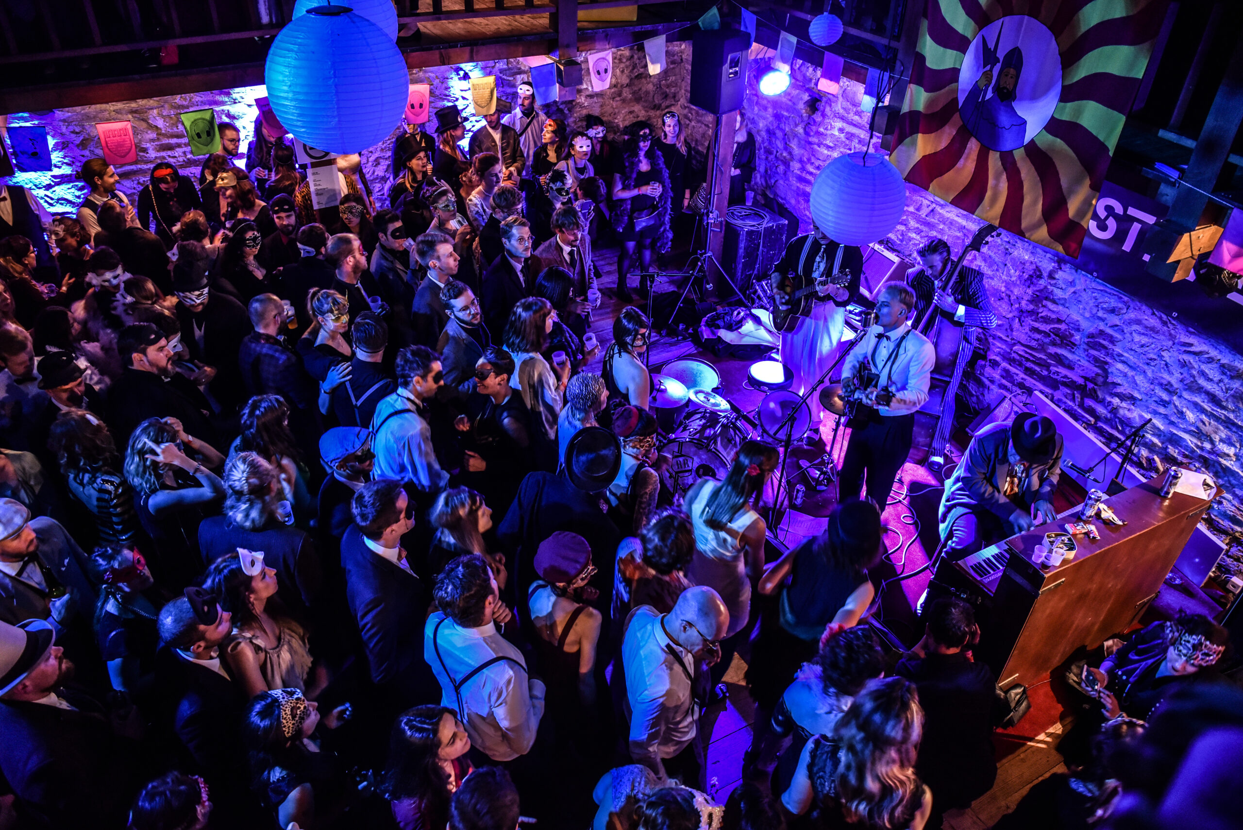 PALP Festival Bal Masqué château Valais