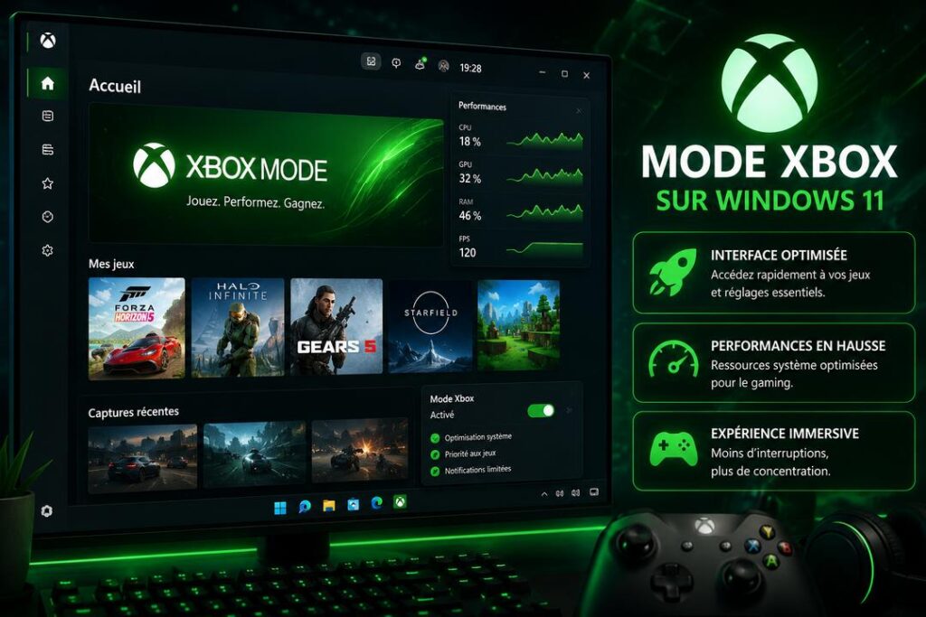 Gaming > Hardware > Windows 11 et le nouveau mode Xbox