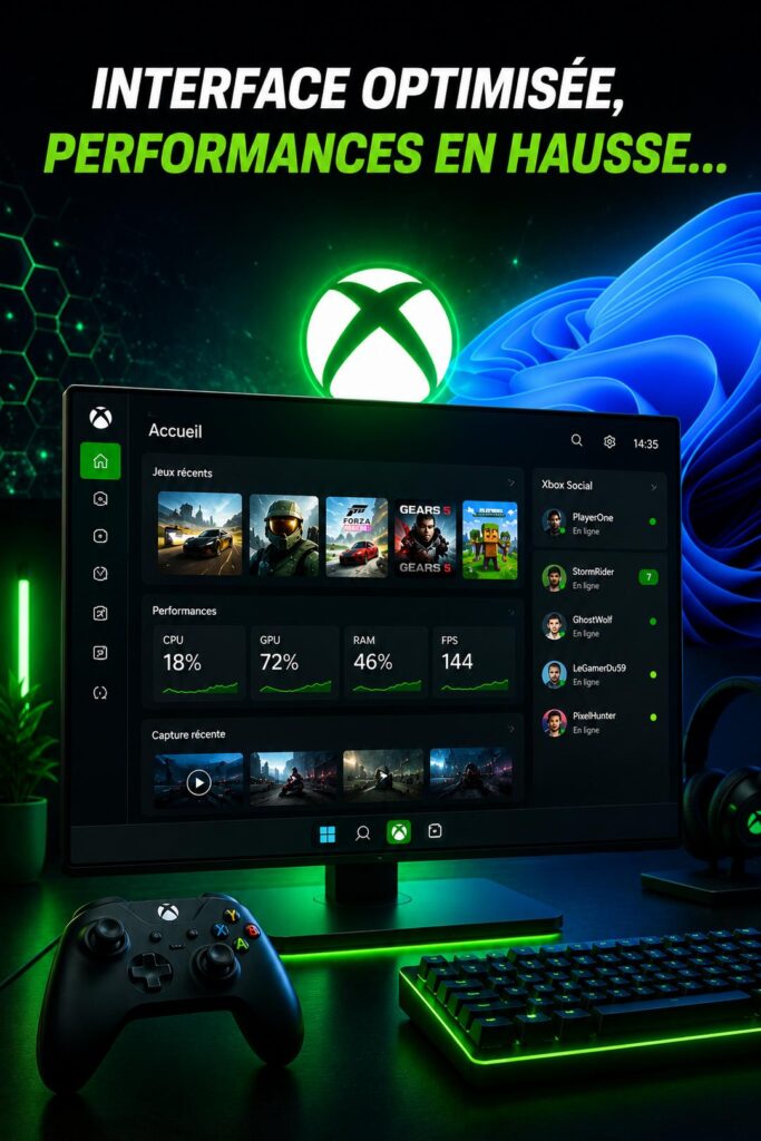 Gaming > Hardware > Windows 11 et le nouveau mode Xbox