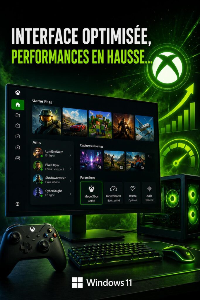 Gaming > Hardware > Windows 11 et le nouveau mode Xbox