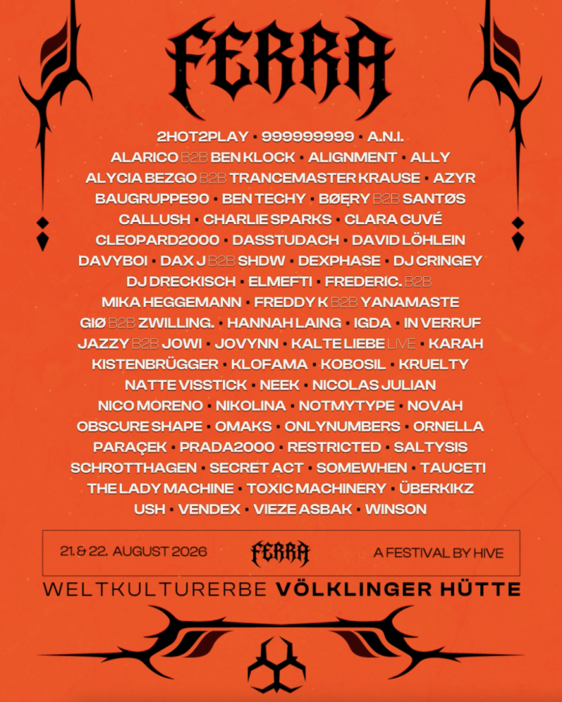 Völklingen > FERRA Festival > Techno
