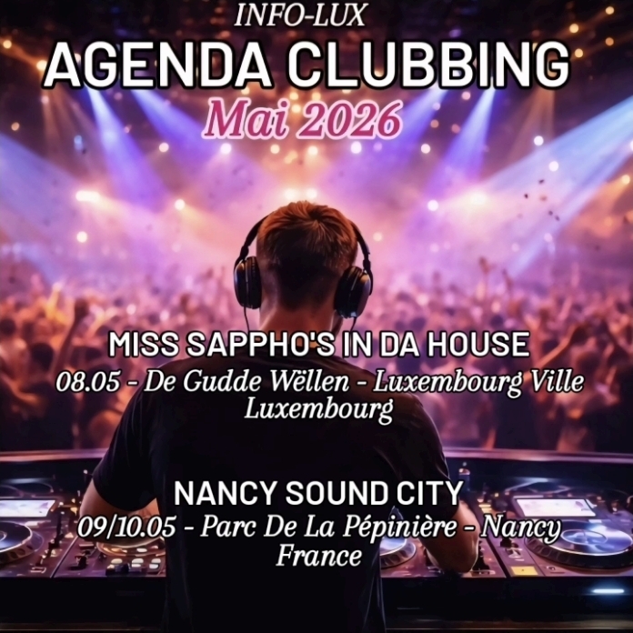 AGENDA CLUBBING MAI 2026 (1/4)