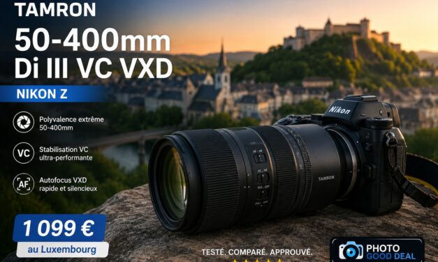 Tamron 50-400mm Di III VC VXD Nikon Z au Luxembourg : test, prix 1 099 EUR (2026) – Photo Good Deal