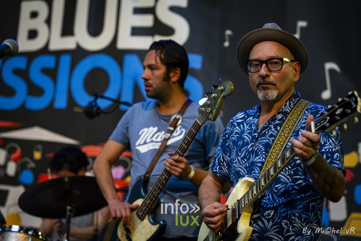 Big Dave & The Dutchman en concert aux Halles Saint-Géry — Brussels Jazz Weekend 2026 Day One, photo 3 par Michel van Rhijn