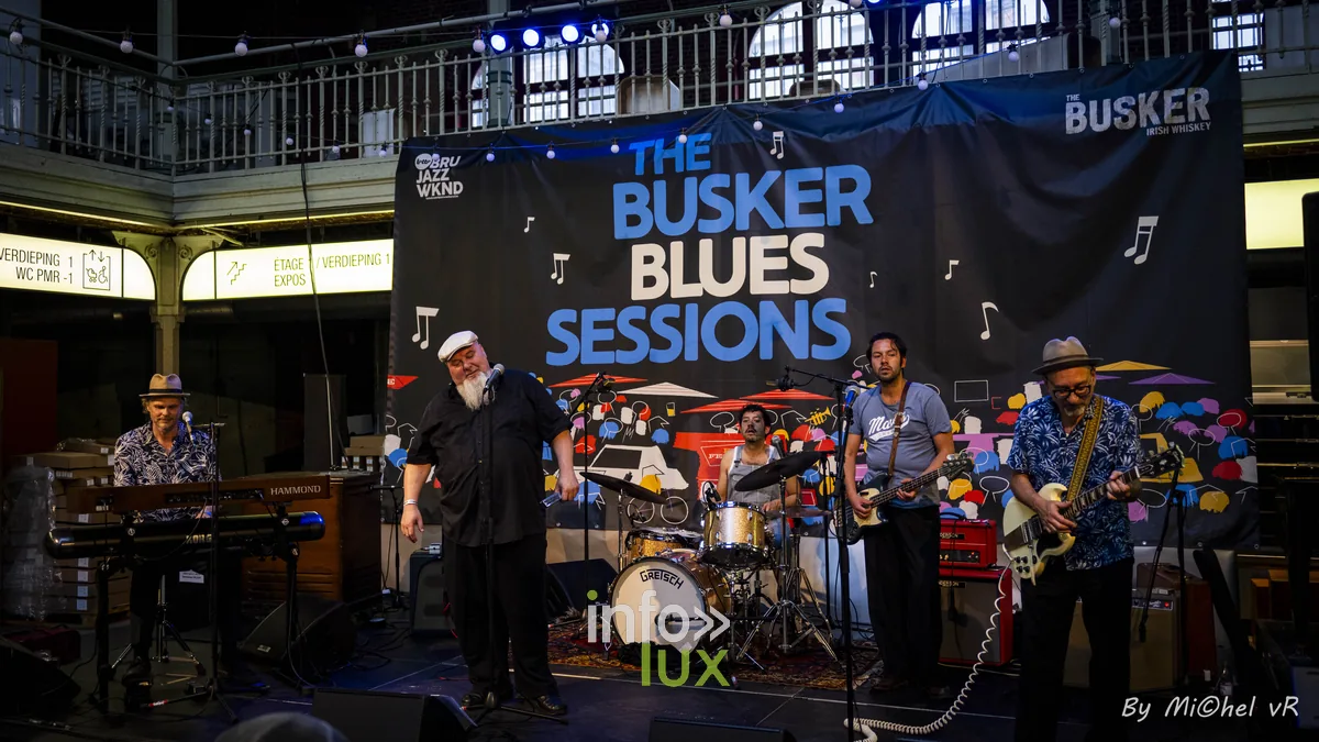 Big Dave & The Dutchman en concert aux Halles Saint-Géry — Brussels Jazz Weekend 2026 Day One, photo 12 par Michel van Rhijn