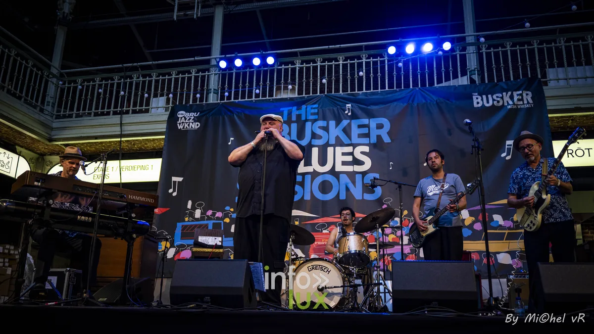 Big Dave & The Dutchman en concert aux Halles Saint-Géry — Brussels Jazz Weekend 2026 Day One, photo 13 par Michel van Rhijn