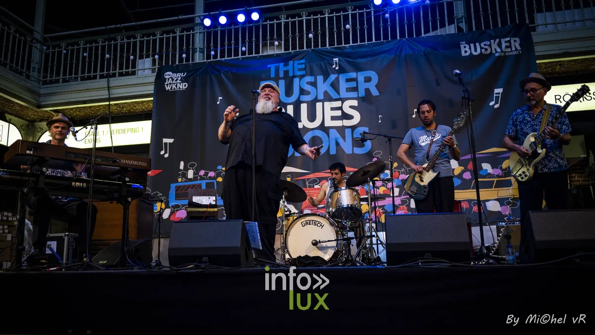 Big Dave & The Dutchman en concert aux Halles Saint-Géry — Brussels Jazz Weekend 2026 Day One, photo 14 par Michel van Rhijn