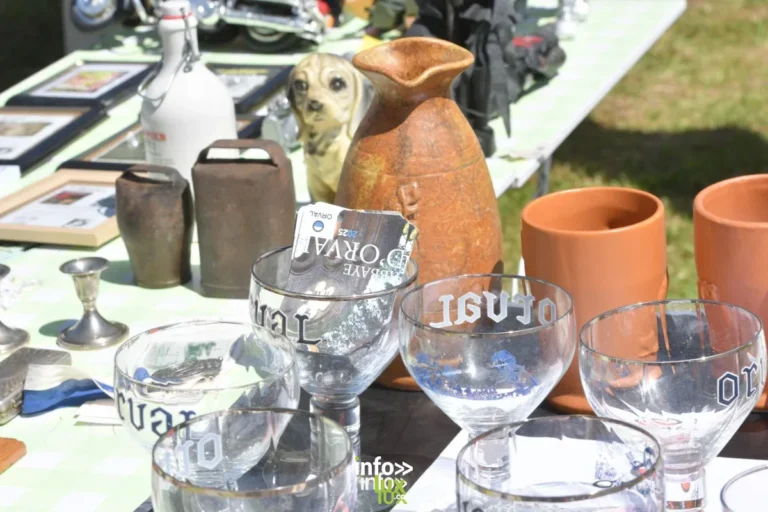 Marbehan > Brocante > Brocante et artisanat au Bois des Isles, le jour de la Fete nationale