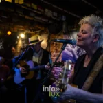 Bruno Deneckere et Kathleen Vandenhoudt en concert au Café Bizon — Brussels Jazz Weekend 2026 Day One, photo 1 par Michel van Rhijn