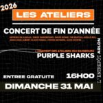 Concert de fin d'annee des Ateliers 2026 - 2026-05-31 - L'Entrepot Arlon