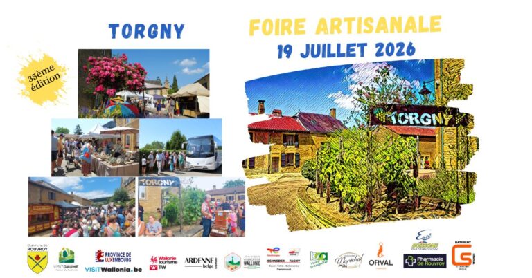 Rouvroy > Marché > Foire Artisanale de Torgny 2026