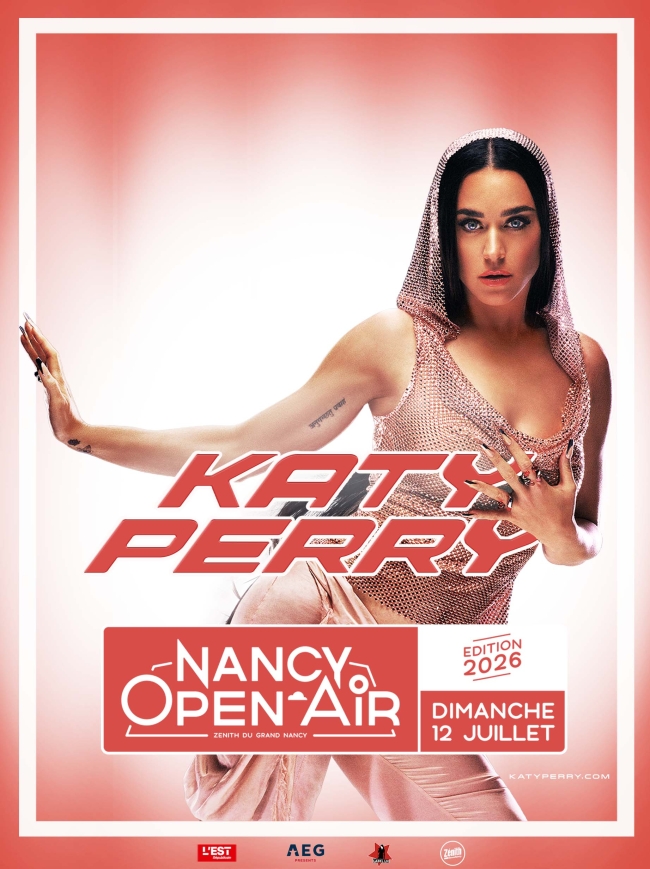 Katy Perry Nancy Open Air 2026 complet