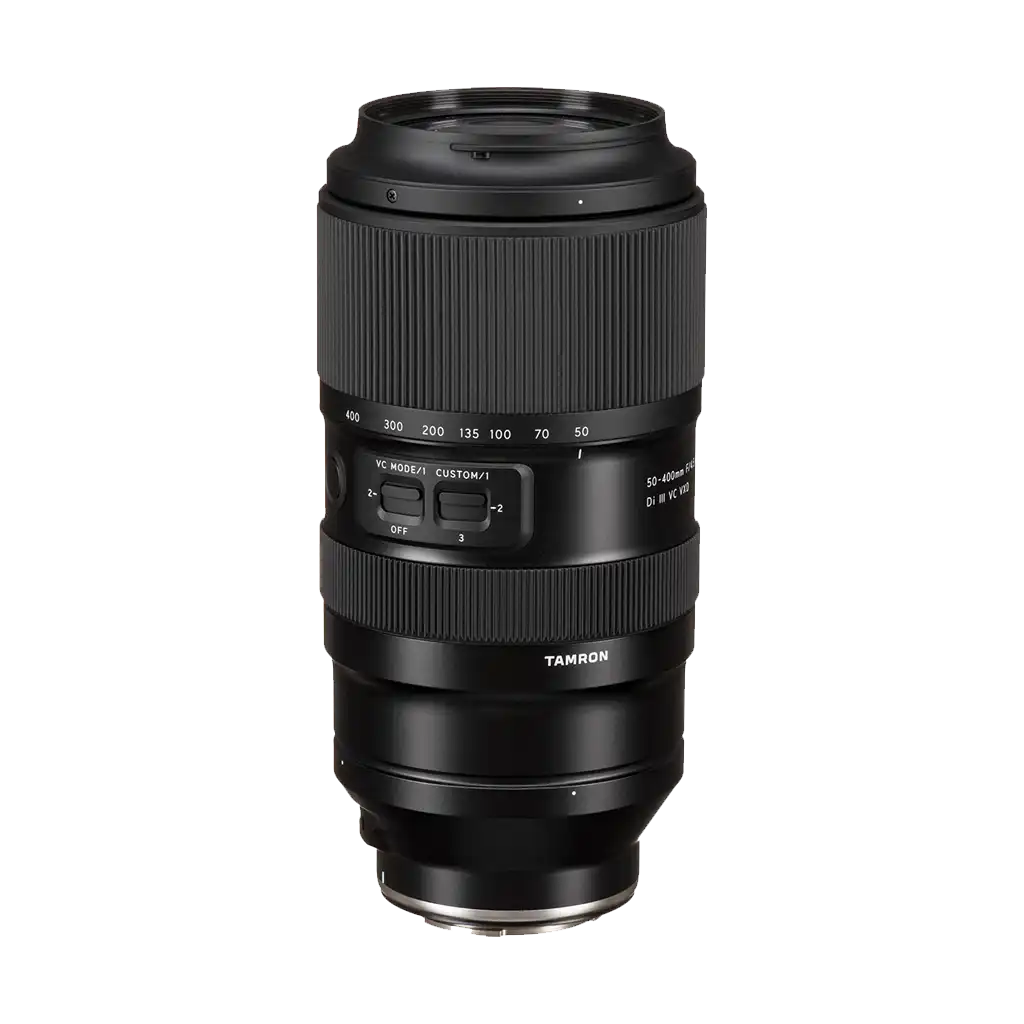 Tamron 50-400mm f4.5-6.3 Di III VC VXD teleobjectif zoom monture Nikon Z disponible chez Photo Good Deal Luxembourg pour animalier sport voyage